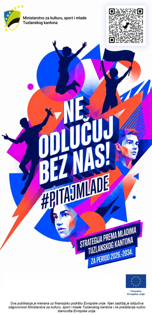 Ministarstvo za kulturu, sport i mlade Tuzlanskog kantona započelo istraživanje o potrebama i problemima mladih