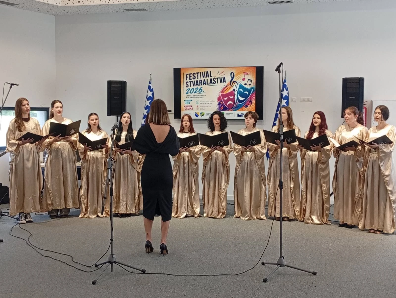 Nakon 15 godina Festival stvaralaštva ponovo okupio mlade talente: Premijerno izvedena svečana pjesma obrazovnih ustanova TK